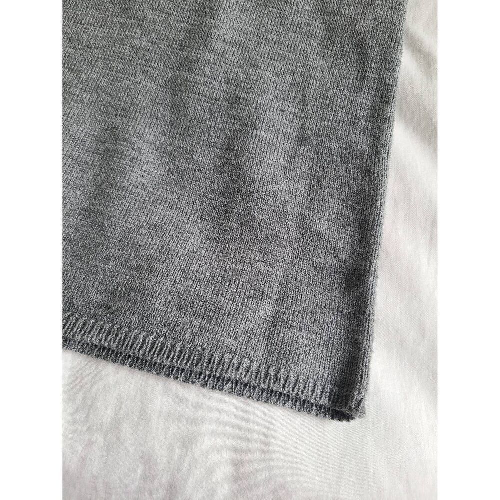 Wayf Sweater Dress Womens XS Gray Knit Long Sleeve Turtleneck Acrylic Pullover - Picture 2 of 6